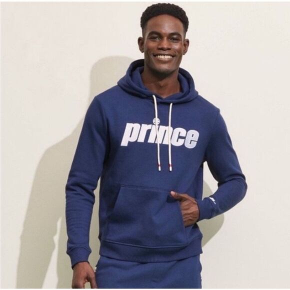 Prince Other - NWT Prince Pickleball Men's Hooded Pullover Sweatshirt Hoodie XL Extra Lar Blue